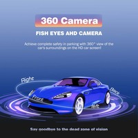 Radio Estéreo para Auto Android de 2 Din y 9 Pulgadas con Pantalla de 8 Núcleos, Cámara de 360°, CarPlay y Reproductor Android para Auto