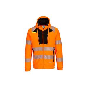 PORTWEST - DX477OBRS DX4 Sweat col cheminée haute visibilité orange/noir-EAN 5036108386345 HI-VIS WORKWEAR - Product Image 1