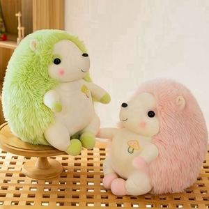 Peluche di <span class=keywords><strong>Riccio</strong></span> Carino all'Ingrosso, Morbido e Soffice con Ricamo a Fungo, Regalo per Bambini - Product Image 5