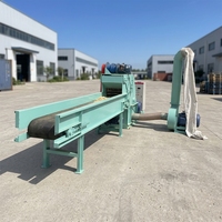 Broyeur de bois mobile, déchiqueteuse, concasseur, moulin à marteaux pour la production de sciure de bois et de branches