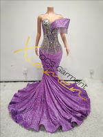 Ocstrade Meilleures Ventes 2025 Robe de Soirée Scintillante Femme Élégante Argent Strass Robe de Bal Rose Robes de Bal Filles Noires