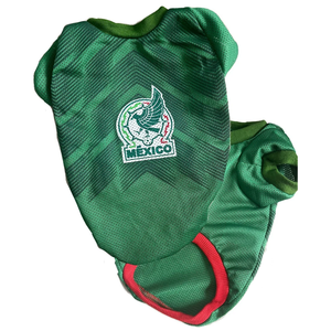 قميص رياضي للكلاب على شكل كرة قدم أو رجبي، زي رياضي للحيوانات الأليفة، ملابس للكلاب، قمصان كرة قدم شبكية قابلة للتنفس للكلاب - Product Image 1