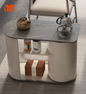 <span class=keywords><strong>JYN</strong></span> Table à thé de luxe moderne haut de gamme Villa Mobilier de bureau de luxe Combinaison table à thé et chaise pour salle de réception - Product Image 4