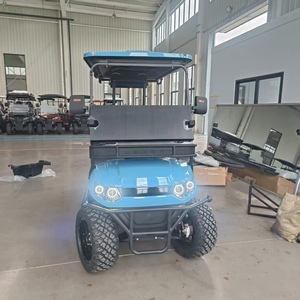 HKBG - Camilla Médica Eléctrica de Estilo Retro, Carro de Golf de 4 Plazas - Product Image 2