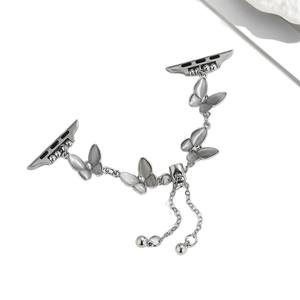 Correa de Metal de Alta Gama para iWatch para Mujer, Estilo Ojo de Gato y Mariposa, Compatible con Apple Watch 10SE - Product Image 3