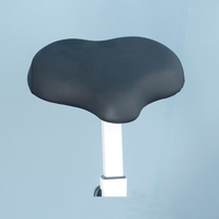 Bicicleta Estática Plegable y Portátil para Ejercicio en Casa, con Control de Frecuencia Cardíaca y Resistencia Ajustable