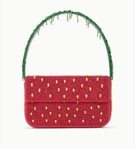 Elegante bolso cruzado con bordado de cuentas de semillas hecho a mano con correa ajustable diseñado para un aspecto hermoso - Product Image 3