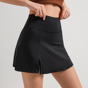 Falda corta deportiva de cintura alta tenis bádminton transpirable Fitness mujer falda al por mayor mujeres Yoga ropa deportiva - Product Image 3