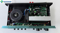 PT-BFA8 2x60W Karaoke Amfi Sistemi, 8 İnç 2 Yollu Hoparlör Seti, Bluetooth, USB, FM, Mikrofon, Eko ve Gecikme Özellikleriyle Ev Partileri İçin Uygun