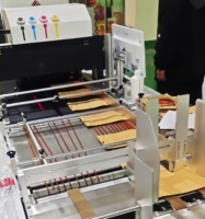 Legendaris HP A3 Single Pass Digital Printer warna dasar air Flatbed Printer kemasan bergelombang kotak Pizza tas tangan cetakan