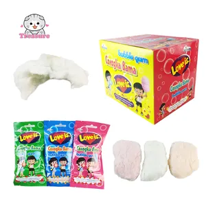 Cotton bubble chewing gum marshmallow gum soft candy