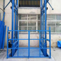 Ascenseur de fret de 1 tonne pour le chargement en sous-sol, monte-charge hydraulique pour entrepôt, élévateur de marchandises
