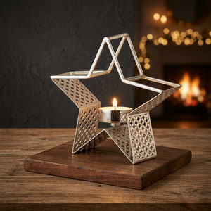Direct Factory Supplier Handmade Eco-Friendly Durable Brass Square Flameless <b>Tea</b> <b>Light</b> <b>Holder</b> for Christmas Living Room Decor - Product Image 3