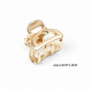 Großhandel Mädchen Süße Pony-Haarspangen Kleine Haifisch-Geometrische Haarklammern Zubehör Metallische Haarklammern für Frauen - Product Image 3