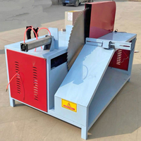 Sierra Automática para Cortar Troncos, Máquina para Cortar Madera Redonda y Cuadrada, Máquina para Partir Madera