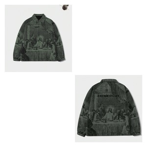 Giacca a Vento con Zip XS per Uomo, Design Personalizzato con Colletto Rialzato, Impermeabile per Esterno, Stile High Street - Product Image 2