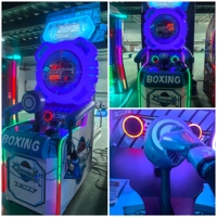Machine de jeu de boxe à pièces Test de puissance Simulateur d'arcade Arcade de boxe Amusement populaire Rachat électronique à vendre