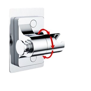 Support de pomme de douche réglable Huixin Yong, rotation à 360°, fixation murale sans perçage, pour salle de bain, toilettes, cuisine - Product Image 2