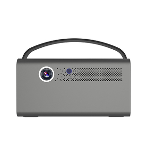 Nouvelle mise à niveau, vidéoprojecteur autofocus <span class=keywords><strong>750</strong></span> lumens ANSI, Wifi double bande 2.4+5g, DLP hologramme, mini projecteur pour téléphone portable - Product Image 3