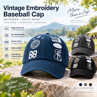 Casquette de baseball au design original avec calotte profonde, unisexe, style vintage, broderie personnalisée, vente en gros en petites séries