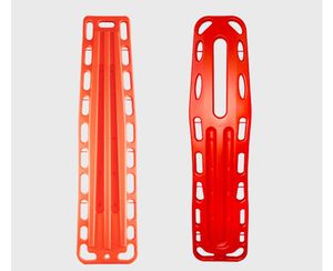 Civière de sauvetage en eau de planche vertébrale flottante de sauvetage d'urgence de piscine avec fixation de tête et collier cervical - Product Image 4