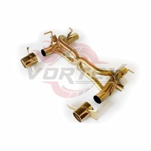 Sistema de Escape de Alto Rendimiento Vortex Luxury Golden SS304 Valvetronic para Ferrari 488 GTB Spider X-Pipe, Silenciador de Carreras - Product Image 2