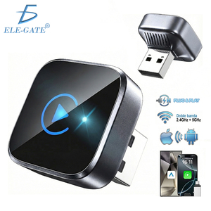 ELE-GATE Wireless <b>Adapter</b> For CarPlay And Android Auto Dual Band 2.4GHz 5GHz <b>USB</b> <b>Plug</b> Play - Product Image 1