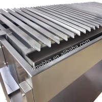 Barbecue en acier inoxydable, gril traditionnel réglable, de couleur noire, argenté, arabella, Asado