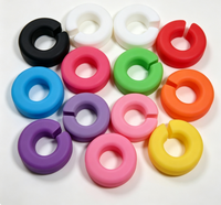 Manchon en caoutchouc silicone à anneau ouvert, protecteur de câble, passe-câble en caoutchouc personnalisé