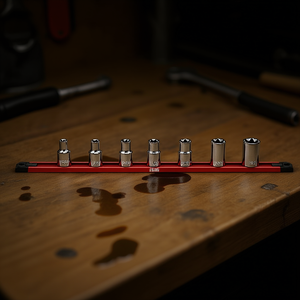 235 1/2 Ntx S7 <b>Socket</b> Set Metric 6 Point Chrome Vanadium Steel 7 Piece Tool Kit - Product Image 3