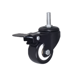 Precio de fábrica Ruedas giratorias de PVC Ruedas giratorias de 2 "Ruedas giratorias tipo vástago roscado - Product Image 4