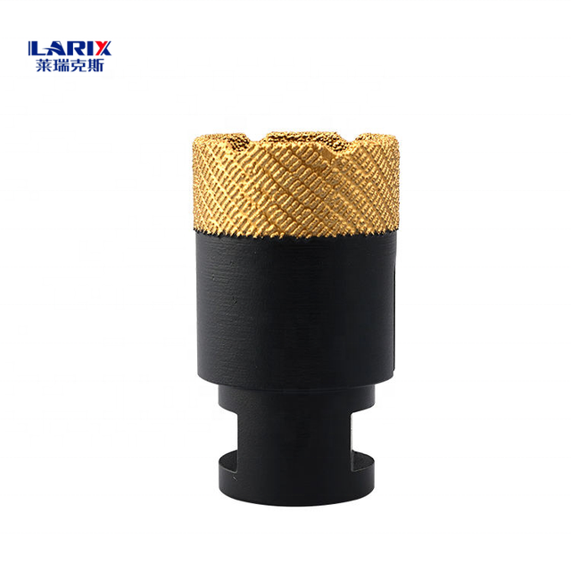 LARIX 5mm Vacuum Brazed Steel Core Drill Bit Hole Saw for Angle Grinder Masonry Drilling