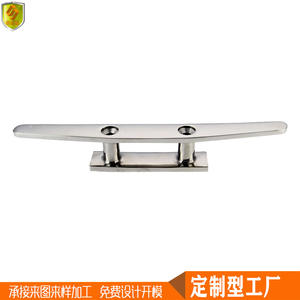 เสาจอดเรือแบบติดตั้งบนพื้น ขนาด 5 นิ้ว ทำจากสแตนเลส รูปทรงเขาแกะ พร้อมอุปกรณ์ฮาร์ดแวร์ทางทะเลในตัว - Product Image 4