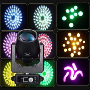 Projecteur d'éclairage de scène à tête mobile professionnel 14R 295W faisceau RGBW ouverture Double prisme Zoom Gobo pour les Concerts de fête DJ - Product Image 5