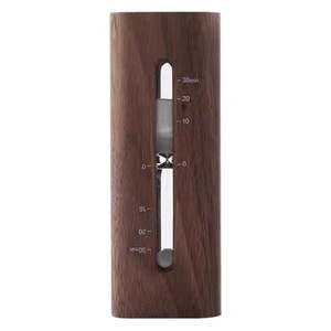 Wooden Hourglass <b>Timer</b> 30 Min Desktop Decoration Minimalist Design Handmade Solid Wood - Product Image 4