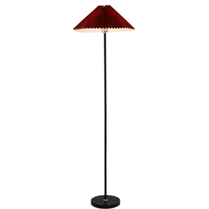Lampada da Terra ad Angolo in Tessuto Plissettato Stile Americano Semplice e Lussuoso <span class=keywords><strong>per</strong></span> Soggiorno e Camera da Letto - Product Image 6