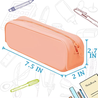 Étui à crayons multifonctionnel personnalisable en tissu moderne, impression UV/sublimation, fermeture à glissière, logo, couleur et taille personnalisés