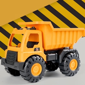 Giocattoli di ingegneria di grandi dimensioni di simulazione di autocarro con cassone ribaltabile - Product Image 5