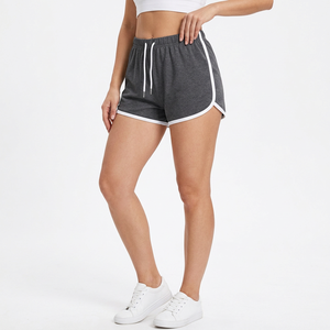 Shorts Deportivos para Mujer, Tejidos, Cintura Media, con Cordón Ajustable, Transpirables, Casuales, Mezcla de Tejidos Ecológicos, Multicolores - Product Image 6