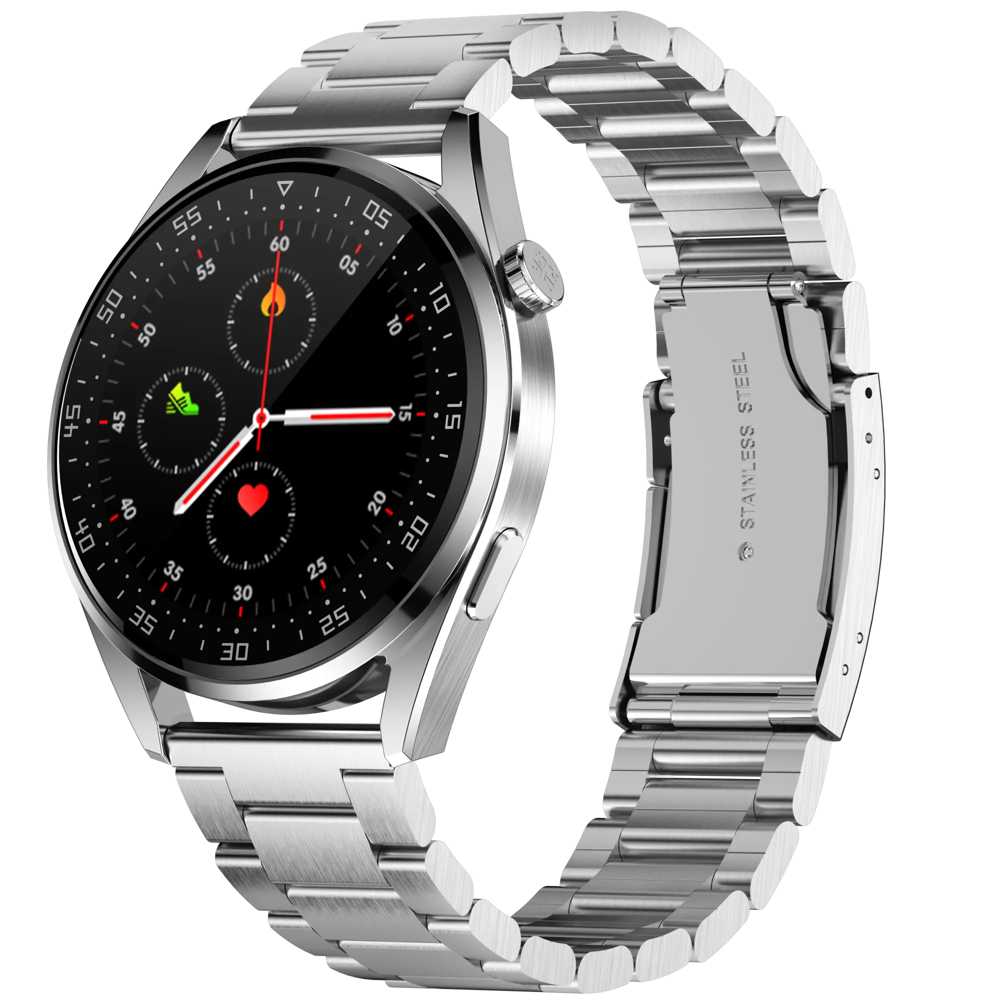 2021 नई आगमन कस्टम लोगो के साथ स्मार्ट घड़ी 3 Smartwatch स्टील पुरुषों कॉल E20 Spo2 Smartwatches