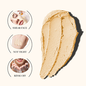 Mascarilla <span class=keywords><strong>Facial</strong></span> de <span class=keywords><strong>Arcilla</strong></span> para Eliminar Puntos Negros, Mascarilla <span class=keywords><strong>Facial</strong></span> en Barra con Vitamina C y <span class=keywords><strong>Arcilla</strong></span> de Caolín para Manchas Oscuras y Piel Opaca - Product Image 3