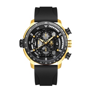 โอริมาร์ท ฮอลโลว์ ดีไซน์<span class=keywords><strong>นาฬิกา</strong></span>อัตโนมัติสำหรับผู้ชายกีฬาแฟชั่นสายซิลิโคนสแตนเลสกันน้ำ 10 เมตรสไตล์ยุโรป - Product Image 5