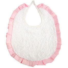 PINK SHANTUNG GALETTA BIBBLE - Product Image 1