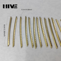 Wholesale Brass Fretwire Frets for Guitar Bass Ukulele Mandolin Banjo-round Line Bridge Design
