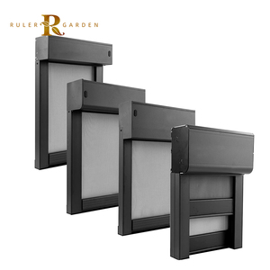 Thông minh gió kháng pergola Rèm Shades ban công sân thượng Bistro ngoài trời Windproof màn cơ giới Zip theo dõi dây kéo màn hình - Product Image 5