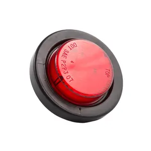 Luce classica per camion di alta qualità 2 pollici 12v 24volt luci posteriori a led rosse posteriori per camion