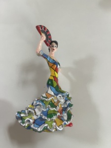 Artículos Decorativos con Mosaico de Flamenco de Barcelona, España, para Regalos de Recuerdo de Viaje - Product Image 3