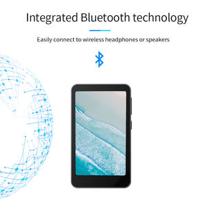 Hbnkh fabrika fiyat 4 inç IPS dokunmatik ekran Android 8.1 MP4 MP3 çalar Wifi ile oyuncu renkleri ve programları özelleştirmek için destek - Product Image 6