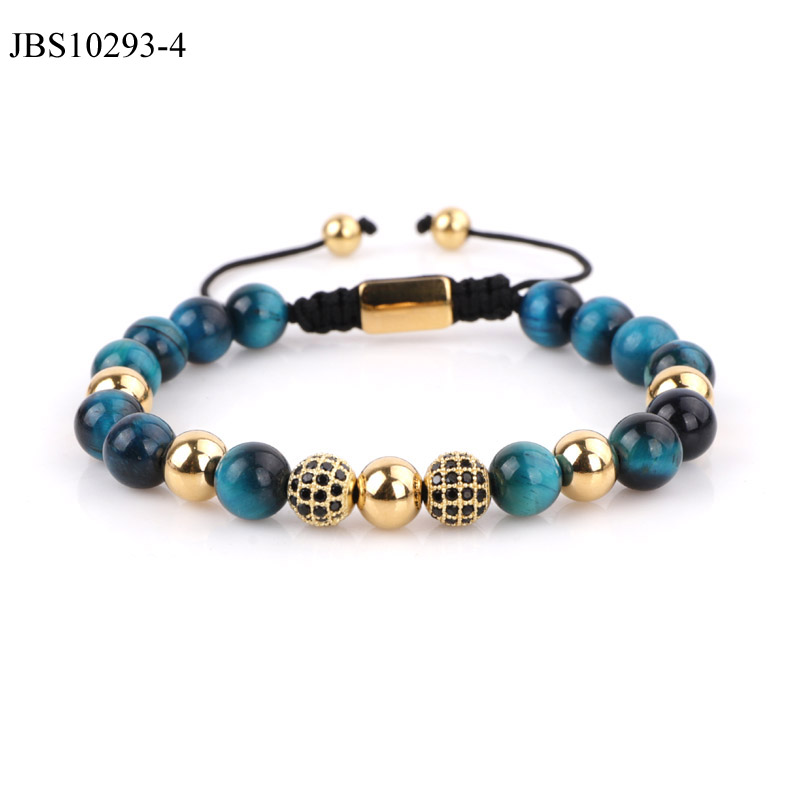 Occhio di tigre blu zircone