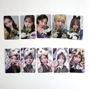 5 Piezas/Set Nuevo Grupo Femenino RESCENE Nuevo Álbum LIP HD Fototarjetas de Doble Cara Tarjetas LOMO WONI LIV <span class=keywords><strong>MINAMI</strong></span> MAY Postal Regalo para Fans - Product Image 3